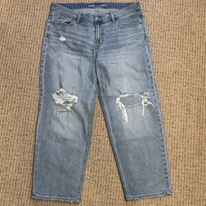 Old Navy Mid-Rise Boyfriend Loose Jeans